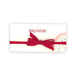 Big Bow Headband - Red